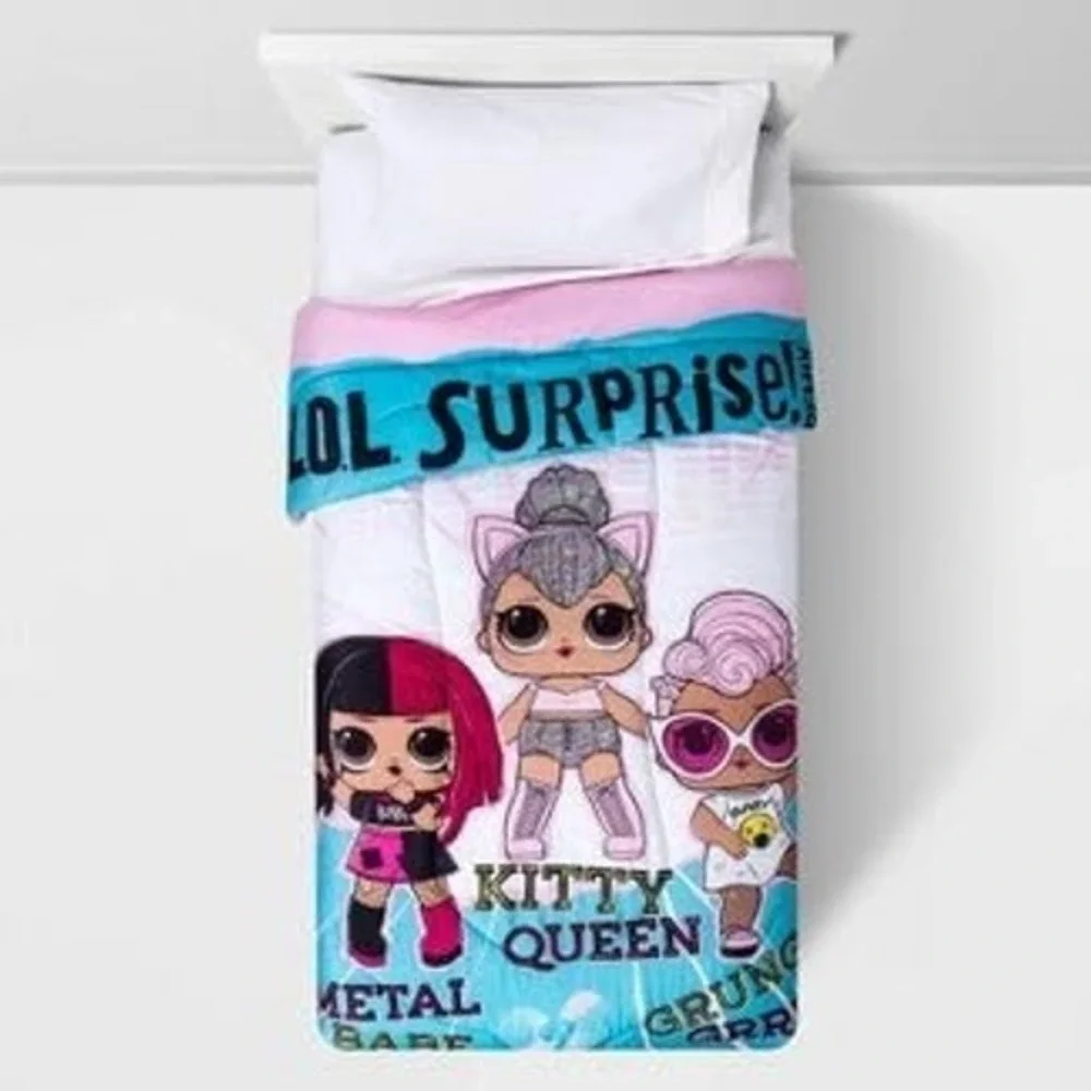 MGA Entertainment Comforter Kids Twin Multicolor New LOL Surprise Remix Concert